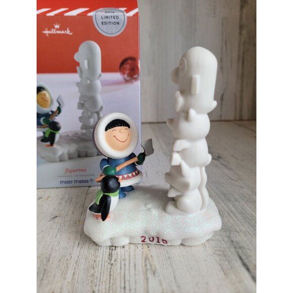 Hallmark Frosty friends figurine penguin totem pole - Picture 1 of 9
